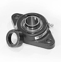 Fafnir® Two-Bolt Flanged Mounted Bearings Eccentric Locking Collar - Timken VCJT 3/4