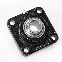 Fafnir® Four-Bolt Flanged Mounted Bearings Setscrew Locking - Timken YCJ2 11/16