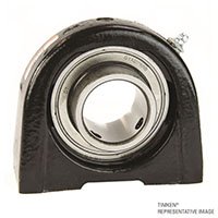 Fafnir® Tapped Base Mounted Bearings - Setscrew Locking - Timken YTB1